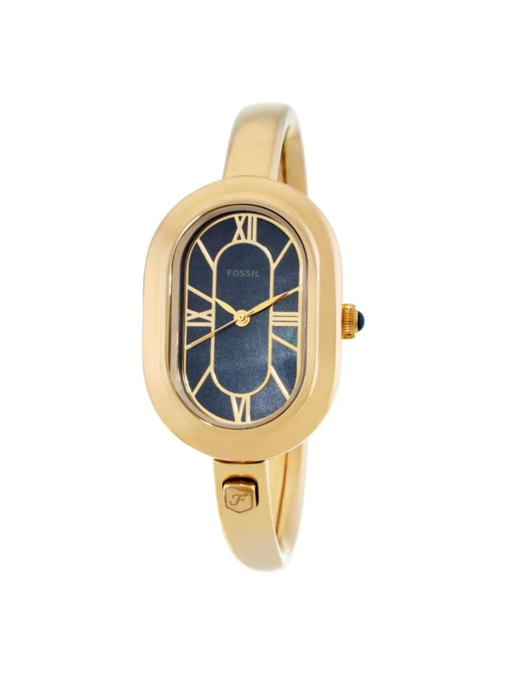 NWT Fossil Sloan Quartz Black Dial Ladies Watch